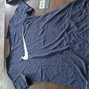 A Nike Dri-Fit Tee shirt Blue.